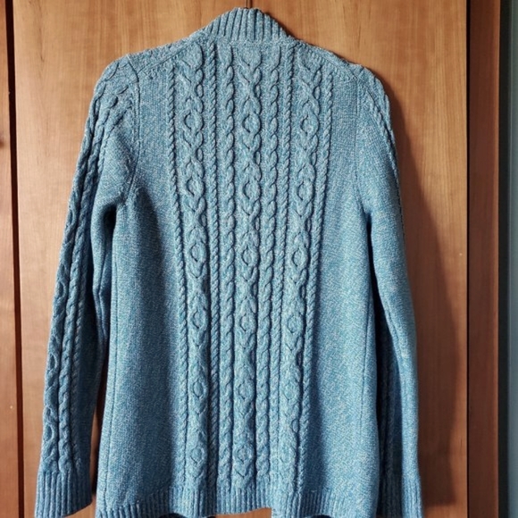 L.L. Bean All Cotton Cardigan - Picture 2 of 4